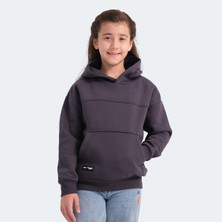Slazenger LENE Unisex Çocuk Sweatshirt Koyu Gri