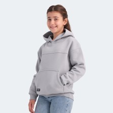 Slazenger LENE Unisex Çocuk Sweatshirt Taş Gri