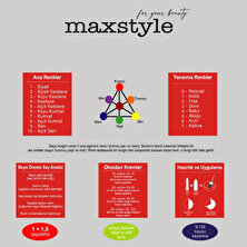 Maxstyle New Argan Keratin 2025/06.22 Patlıcan Moru 60 ml 2 Adet Saç Boyası