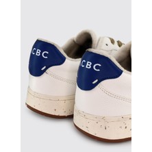 Acbc Beyaz - Mavi Erkek Sneaker Shacbeve