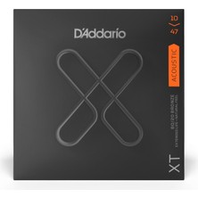 D'Addario XTABR1047 Akustik Gitar Tel Seti 80/20