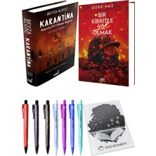 Bir Kibritle Yok Olmak 2 Ciltli Özge Naz ve Karantina 3 Ciltli Beyza Alkoç 2li Set