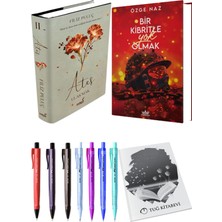 Bir Kibritle Yok Olmak 2 Ciltli Özge Naz ve Ateş Ulaşmak 2 Ciltli Filiz Puluç 2li Set