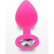 Shop You 1 Pembe Silikon Pürüzsüz 8 Cm Anal Plug