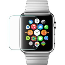 Nettech Apple Watch Series 1 42 mm Uyumlu Ön Koruma 3D Superglass Nano Ekran Koruyucu