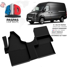 Fa Otomotiv Volkswagen Crafter Ön Çiftli Koltuk 4d Havuzlu Paspas (Ön 2 Parça) 2006 Model ve Sonrası