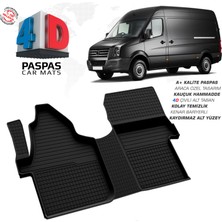 Fa Otomotiv Volkswagen Crafter Ön Tek Koltuk 4d Havuzlu Paspas (Ön 2 Parça) 2006 Model ve Sonrası