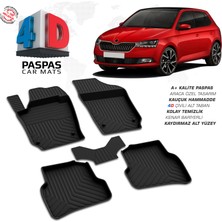 Fa Otomotiv Skoda Fabia 4d Havuzlu Paspas 2018 – 2021 Model