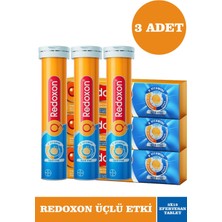 Bayer Redoxon 3'lü Etkili 15 Efervesan Tablet x 3 Adet