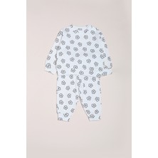 Vauva Kız & Erkek Bebek Çocuk Pijama Takımı Baskılı Uzun Kollu Pijama Takımı