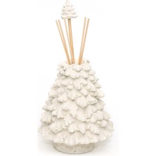 Missi Yılbaşı 100 ml Çamağacı Seramik Taş Bambu Çubuklu Spice Orange Oda Kokusu