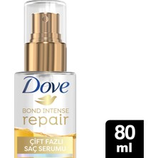 Dove Çift Fazlı Saç Serumu Bond Intense Repair + Peptid Kompleksi 80 Ml