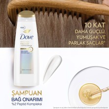 Dove Saç Bakım Şampuanı Bond Intense Repair + Peptid Kompleksi 400 Ml X3