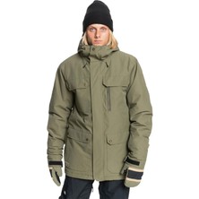 Quiksilver Raft Insulated Snow Jacket Haki