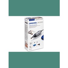 Dremel 3000 Döner Başlıklı Alet 130 W 5 Aksesuarlı Çok Amaçlı Alet Kiti, Değişken Hız