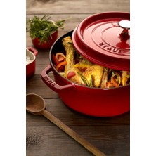 Staub B La Cocotte Döküm Tencere 30 cm Kırmızı