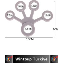 Wintoup Premium Portable Dayanıklı Kas Gevşetme Parmak Bilek Güçlendirici Damar Belirginleştirici Lastik