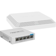 Keenetic Orbiter Pro 4'lü Paket + Keenetic Poe+ Switch 5 Router Poe Mesh Wi-Fi Sistem