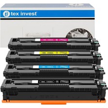 Tex-İnvest Hp Color Laserjet CP1525NW Muadil Toneri 4 Renk Hp 128A