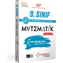 Navigasyon Yayınları 9. Sınıf Kif Matematik Seti (Yeni Müfredata Uygun)