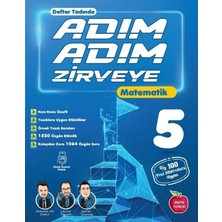 Newton Yayınları 5. Sınıf Adım Adım Zirveye Matematik Konu Anlatımlı Soru Bankası