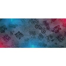 Colorix Carpet Mouse Pad Oyuncu Büyük Boy Xl 40X90 cm No: 2120