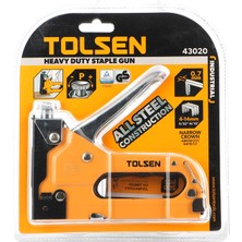 43020	TOLSEN Zımba Tabancası (Endüstriyel) +Zımba Teli 500 Adet  0,7*8*11,3mm + Zımba Teli 4,8 5 DEĞERLENDIRME1000 Adet 0,7*10*11,3 mm