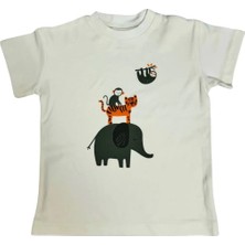 Kısa Kollu Pijama - Hayvan Desenli 1-5 Yaş