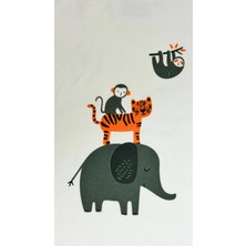 Kısa Kollu Pijama - Hayvan Desenli 1-5 Yaş