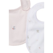 The White Company Hoppy Bunny Picot Trim Önlükler, 2'li Set ile Sevimli ve Pratik