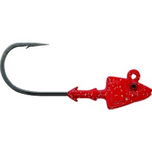 Mustad Sd840 Shad Jig Head RED 21GR - 2LI - 5-0