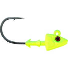 Mustad SD824 Shad Jig Head Ch - Chartreuse 14GR - 3lu - 4-0