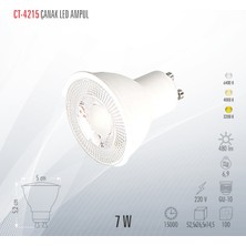 Cata CT-4215 LED Ampul 7W Beyaz