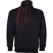 SF-SW01 3 Iplik Şal Yaka Sweatshirt