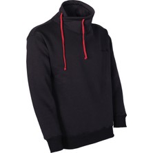 SF-SW01 3 Iplik Şal Yaka Sweatshirt
