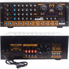 Magicvoice MV-1232 2X80 Watt Usb-Sd-Bluetooth Balans Trafosuz Amplifaktör