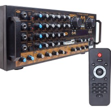 Magicvoice MV-1232 2X80 Watt Usb-Sd-Bluetooth Balans Trafosuz Amplifaktör