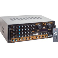 Magicvoice MV-1232 2X80 Watt Usb-Sd-Bluetooth Balans Trafosuz Amplifaktör