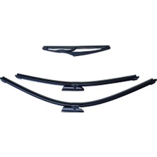 Silbak Renault Megane 2 Hb Hatchback 2006-2009 Ön Cam Arka Cam Silecek Seti
