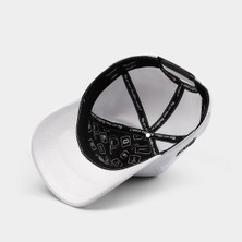 BlackBörk V1 Baseball Kartal - 6 Kod Logolu Unisex Beyaz Şapka