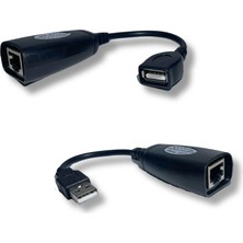 Technozi USB Rj 45 50 Metre Uzatma Kablosu Extender