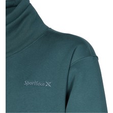 SF-SW01 3 Iplik Şal Yaka Sweatshirt