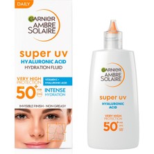 Garnier Ambre Solaire Kuruluk Karşıtı Güneş Koruyucu Yüz Kremi SPF50 40 ml + Caldion Kadın Deodorant 150 ml 2 Adet