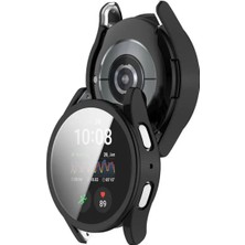 Samsung Galaxy Watch 7 44MM ile Uyumlu Kasa ve Ekran Koruyucu 360 Tam Koruma Silikon Kılıf