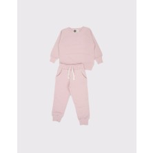 RG Brand Çocuk Yaka Ribana Detaylı Sweat Eşofman Takımı