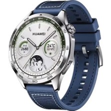 Redmud Teknoloji Huawei Watch Gt5 46 mm ile Uyumlu Kordon Dikiş Desenli 22 mm Jazzy Spor Kayış