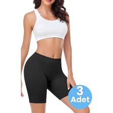 Uniquetrenders Kadın Dikişsiz Doğum Sezeryan Sonrası Toparlayıcı Paçalı Korse 3'lü Set