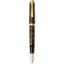 Pelikan Souverän M1000 Renaissance Brown Dolma Kalem -Medium