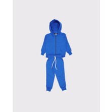RG Brand Kız / Erkek Çocuk Fermuarlı Kapüşonlu Hırka ve Eşofman Takımı_RG1510
