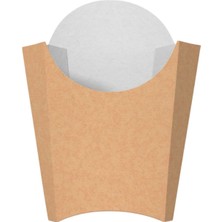 Gizpak Natural Patates Cips Kutusu Orta  Boy 1.000 Adet